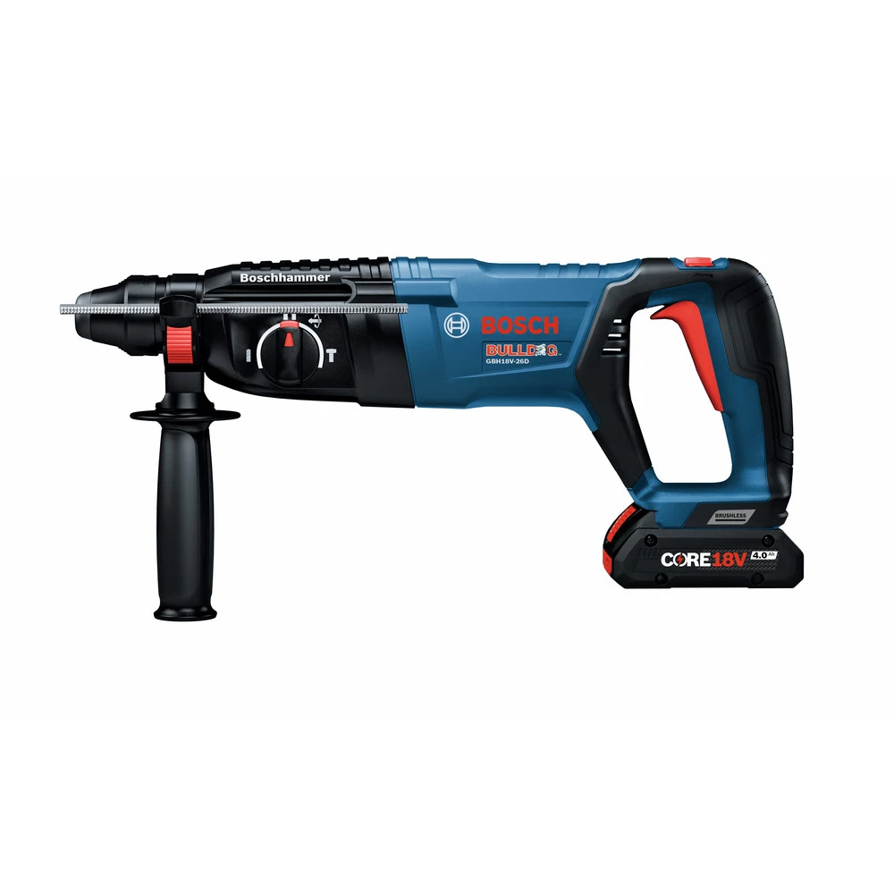 Flash Sale 😉 Bosch GBH18V-26DK25 Bulldog 18V EC Brushless Lithium-Ion 1 In. Cordless SDS-plus Rotary 🔨 Hammer Kit With 2 Batteries (4 Ah) 🔥 3 Flash Sale 😉 Bosch GBH18V-26DK25 Bulldog 18V EC Brushless Lithium-Ion 1 In. Cordless SDS-plus Rotary 🔨 Hammer Kit With 2 Batteries (4 Ah) 🔥 - Image 3
