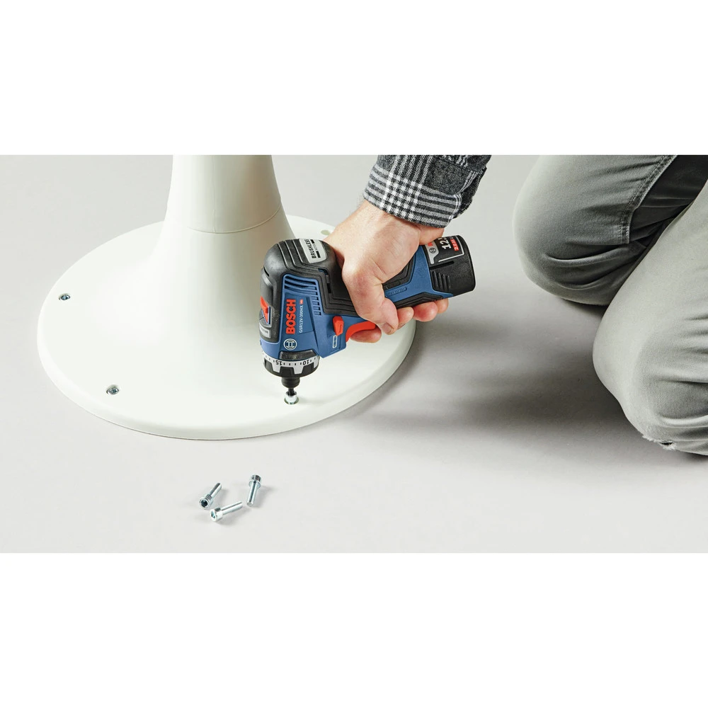 Brand new 🌟 Bosch GSR12V-300HXB22 12V Max Brushless Lithium-Ion Two-Speed Hex 1/4 In. Cordless Screwdriver Kit (2 Ah) 💯 7 Brand new 🌟 Bosch GSR12V-300HXB22 12V Max Brushless Lithium-Ion Two-Speed Hex 1/4 In. Cordless Screwdriver Kit (2 Ah) 💯 - Image 7