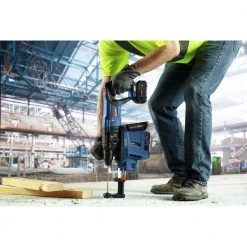 Promo 🛒 Bosch GBH18V-26DK24 Bulldog 18V EC Brushless Lithium-Ion 1 In. Cordless SDS-plus Rotary 🔨 Hammer Kit With 2 Batteries (8 Ah) 🎉 -Bosch Store bshngbh18v 26dk24 f