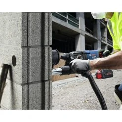 Promo 🛒 Bosch GBH18V-26DK24 Bulldog 18V EC Brushless Lithium-Ion 1 In. Cordless SDS-plus Rotary 🔨 Hammer Kit With 2 Batteries (8 Ah) 🎉 -Bosch Store bshngbh18v 26dk24 l