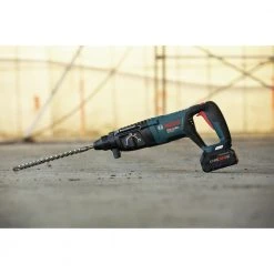 Promo 🛒 Bosch GBH18V-26DK24 Bulldog 18V EC Brushless Lithium-Ion 1 In. Cordless SDS-plus Rotary 🔨 Hammer Kit With 2 Batteries (8 Ah) 🎉 -Bosch Store bshngbh18v 26dk24 o