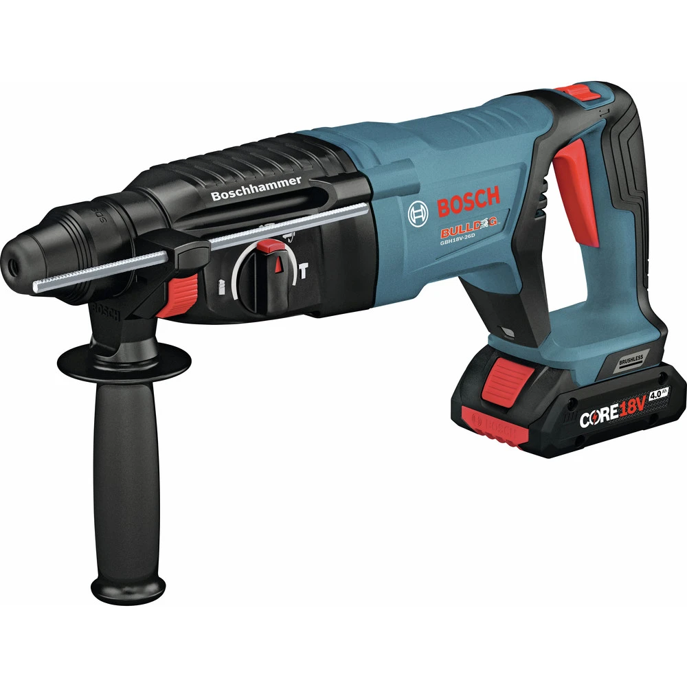Flash Sale 😉 Bosch GBH18V-26DK25 Bulldog 18V EC Brushless Lithium-Ion 1 In. Cordless SDS-plus Rotary 🔨 Hammer Kit With 2 Batteries (4 Ah) 🔥 2 Flash Sale 😉 Bosch GBH18V-26DK25 Bulldog 18V EC Brushless Lithium-Ion 1 In. Cordless SDS-plus Rotary 🔨 Hammer Kit With 2 Batteries (4 Ah) 🔥 - Image 2