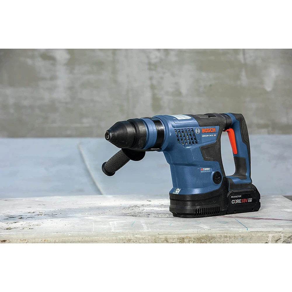 Outlet โ Bosch GBH18V-34CQB24 PROFACTOR 18V Bulldog Brushless Lithium-Ion 1-1/4 In. Cordless Connected-Ready SDS-Plus Rotary ๐จ Hammer Kit With 2 Batteries (8 Ah) โญ 6 Outlet โ Bosch GBH18V-34CQB24 PROFACTOR 18V Bulldog Brushless Lithium-Ion 1-1/4 In. Cordless Connected-Ready SDS-Plus Rotary ๐จ Hammer Kit With 2 Batteries (8 Ah) โญ - Image 6