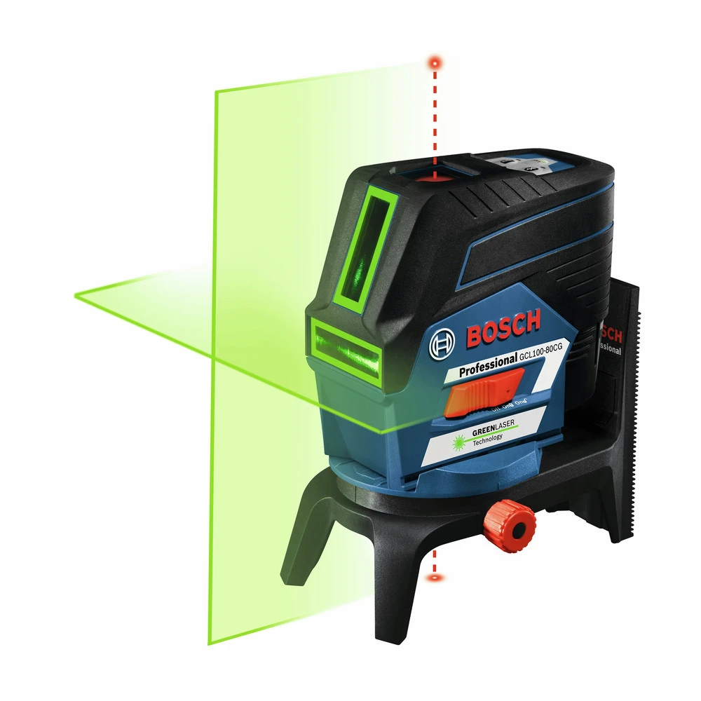 Outlet 🛒 Bosch GCL100-80CG 12V Green-Beam Cross-Line Laser With Plumb Points 🎉 3 Outlet 🛒 Bosch GCL100-80CG 12V Green-Beam Cross-Line Laser With Plumb Points 🎉 - Image 3