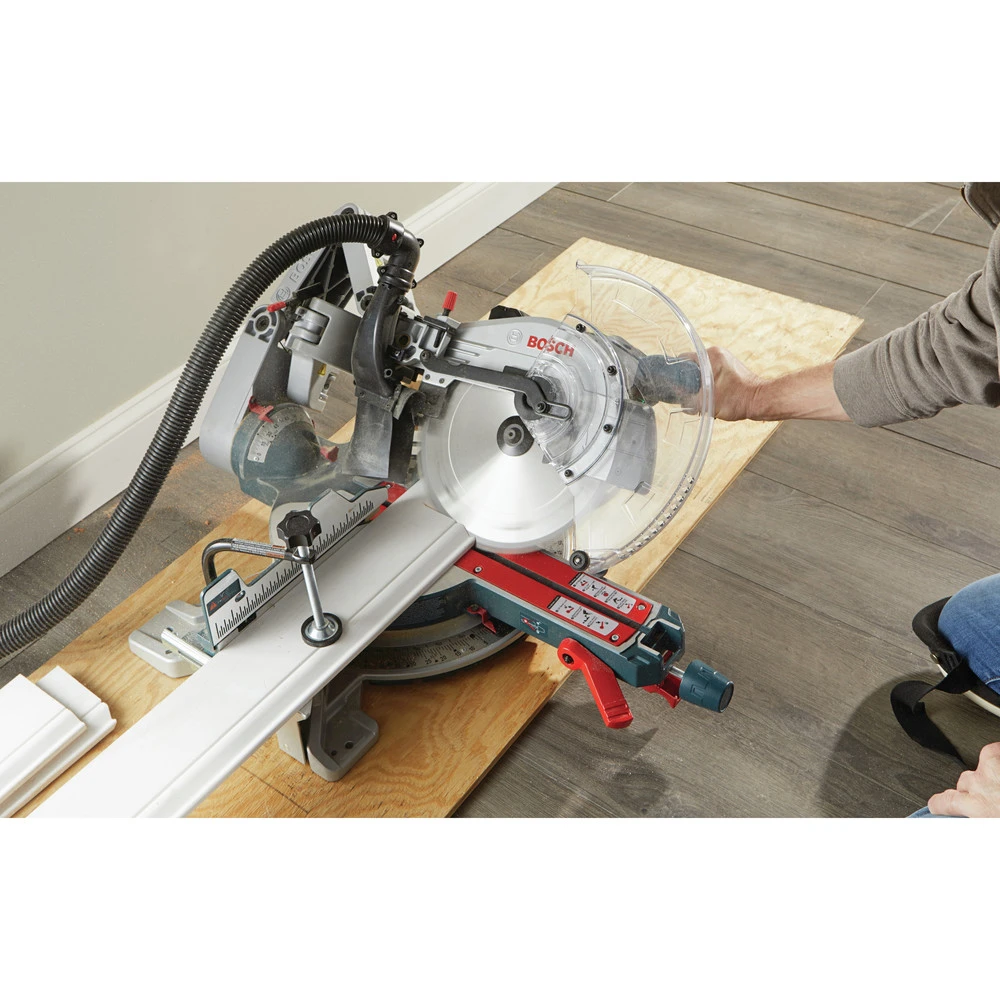 Best Sale ๐งจ Bosch GCM18V-12GDCN PROFACTOR 18V Cordless 12 In. Dual-Bevel Glide Miter Saw With BiTurbo Brushless Technology (Tool Only) ๐ 4 Best Sale ๐งจ Bosch GCM18V-12GDCN PROFACTOR 18V Cordless 12 In. Dual-Bevel Glide Miter Saw With BiTurbo Brushless Technology (Tool Only) ๐ - Image 4
