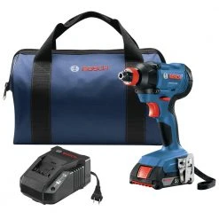 Best deal ๐ Bosch GDX18V-1600B12 18V Freak Lithium-Ion 1/4 In. And 1/2 In. Cordless Two-In-One Bit/Socket Impact Driver Kit (2 Ah) โค๏ธ