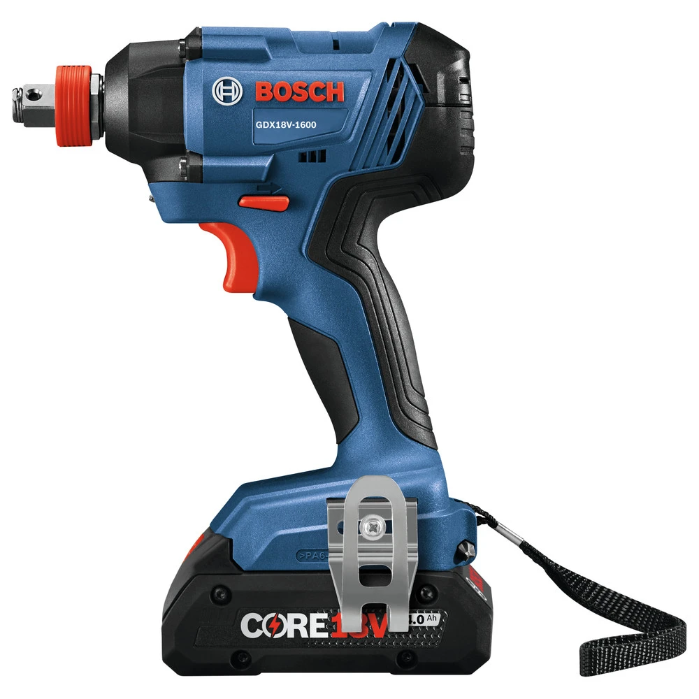 Best deal ๐ Bosch GDX18V-1600B12 18V Freak Lithium-Ion 1/4 In. And 1/2 In. Cordless Two-In-One Bit/Socket Impact Driver Kit (2 Ah) โค๏ธ 2 Best deal ๐ Bosch GDX18V-1600B12 18V Freak Lithium-Ion 1/4 In. And 1/2 In. Cordless Two-In-One Bit/Socket Impact Driver Kit (2 Ah) โค๏ธ - Image 2