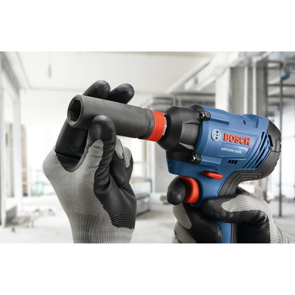 Best deal ๐ Bosch GDX18V-1600B12 18V Freak Lithium-Ion 1/4 In. And 1/2 In. Cordless Two-In-One Bit/Socket Impact Driver Kit (2 Ah) โค๏ธ 8 Best deal ๐ Bosch GDX18V-1600B12 18V Freak Lithium-Ion 1/4 In. And 1/2 In. Cordless Two-In-One Bit/Socket Impact Driver Kit (2 Ah) โค๏ธ - Image 8