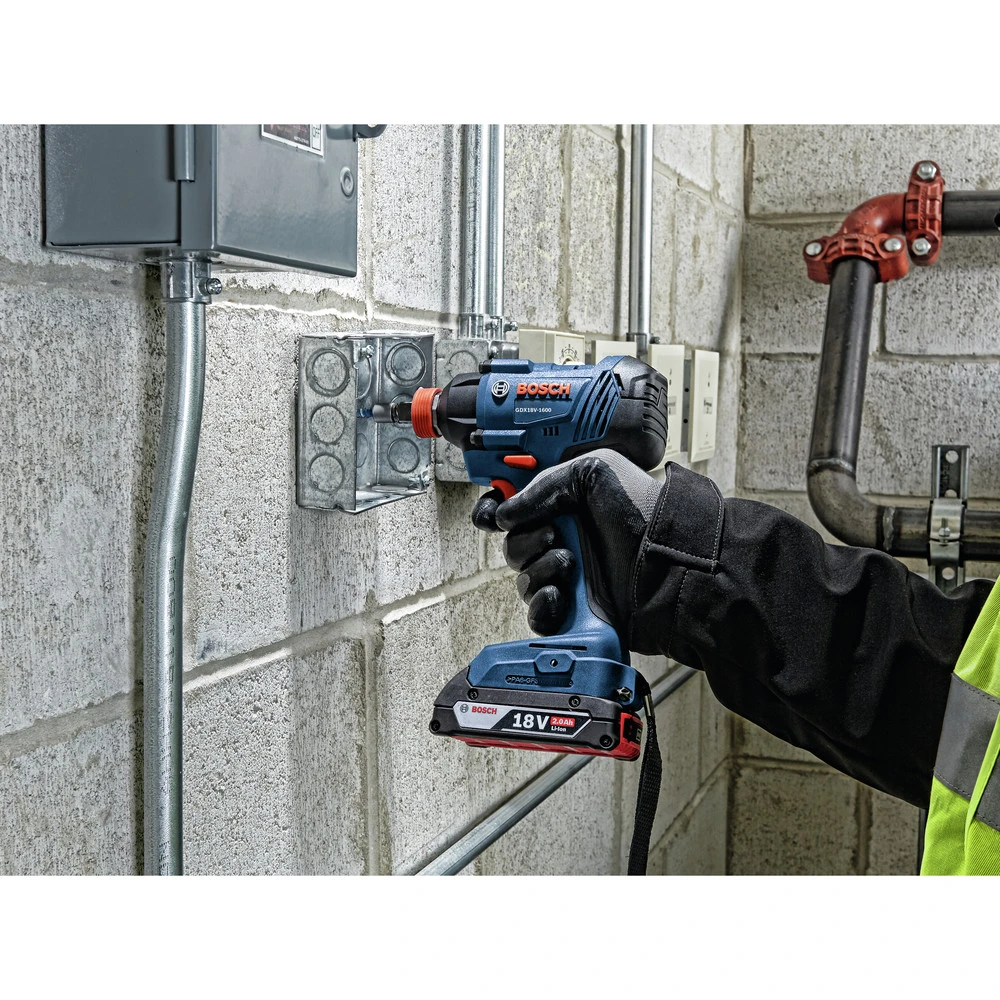 Best deal ๐ Bosch GDX18V-1600B12 18V Freak Lithium-Ion 1/4 In. And 1/2 In. Cordless Two-In-One Bit/Socket Impact Driver Kit (2 Ah) โค๏ธ 10 Best deal ๐ Bosch GDX18V-1600B12 18V Freak Lithium-Ion 1/4 In. And 1/2 In. Cordless Two-In-One Bit/Socket Impact Driver Kit (2 Ah) โค๏ธ - Image 10