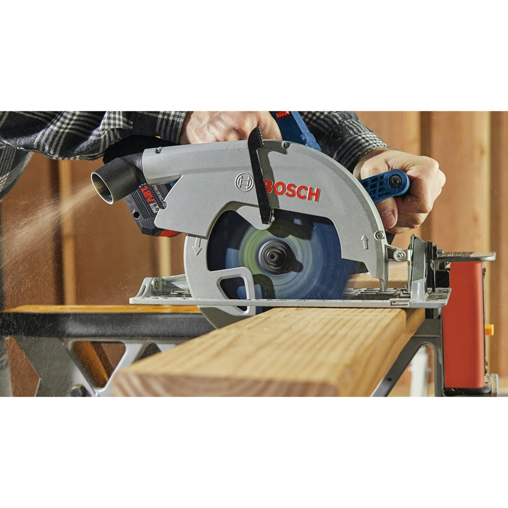 Best deal 🛒 Bosch GKS18V-25CN PROFACTOR 18V Cordless 7-1/4 In. Circular Saw With BiTurbo Brushless Technology (Tool Only) 😍 5 Best deal 🛒 Bosch GKS18V-25CN PROFACTOR 18V Cordless 7-1/4 In. Circular Saw With BiTurbo Brushless Technology (Tool Only) 😍 - Image 5