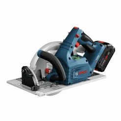 Cheapest ✔️ Bosch GKS18V-25GCB14 PROFACTOR 18V Cordless 7-1/4 In. Circular Saw Kit With BiTurbo Brushless Technology And Track Compatibility Kit With (1) 8 Ah Battery 🎉 -Bosch Store bshngks18v 25gcb14 c