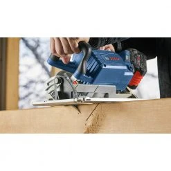 Cheapest ✔️ Bosch GKS18V-25GCB14 PROFACTOR 18V Cordless 7-1/4 In. Circular Saw Kit With BiTurbo Brushless Technology And Track Compatibility Kit With (1) 8 Ah Battery 🎉 -Bosch Store bshngks18v 25gcb14 j