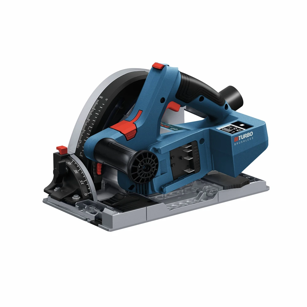 Outlet 👍 Bosch GKT18V-20GCL PROFACTOR 18V Cordless 5-1/2 In. Track Saw With BiTurbo Brushless Technology And Plunge Action (Tool Only) 😉 4 Outlet 👍 Bosch GKT18V-20GCL PROFACTOR 18V Cordless 5-1/2 In. Track Saw With BiTurbo Brushless Technology And Plunge Action (Tool Only) 😉 - Image 4