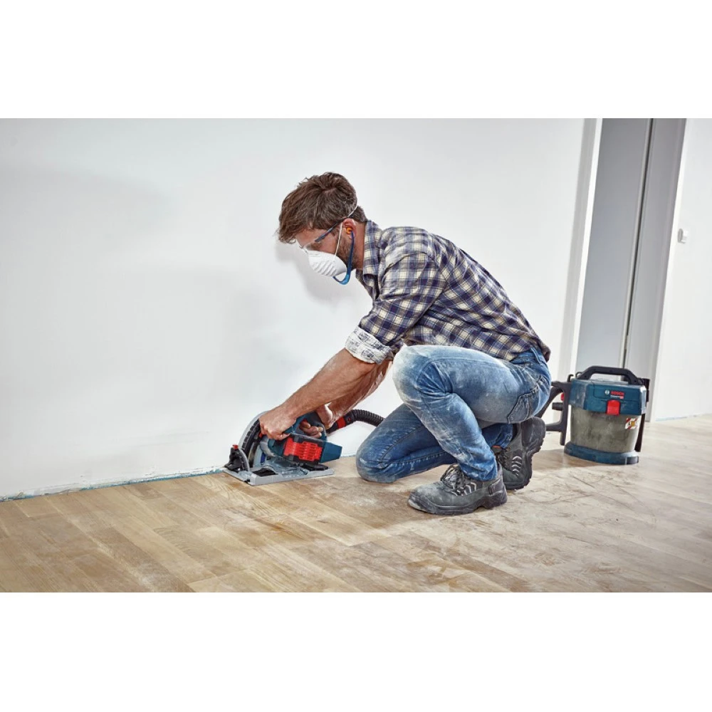 Outlet 👍 Bosch GKT18V-20GCL PROFACTOR 18V Cordless 5-1/2 In. Track Saw With BiTurbo Brushless Technology And Plunge Action (Tool Only) 😉 12 Outlet 👍 Bosch GKT18V-20GCL PROFACTOR 18V Cordless 5-1/2 In. Track Saw With BiTurbo Brushless Technology And Plunge Action (Tool Only) 😉 - Image 12