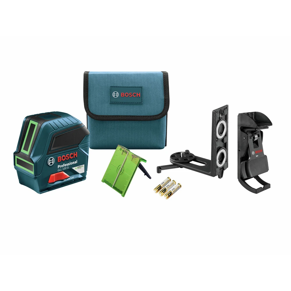 Wholesale 🎉 Bosch GLL 100 GX Green Beam Self-Leveling Cordless Cross-Line Laser ✔️ 1 Wholesale 🎉 Bosch GLL 100 GX Green Beam Self-Leveling Cordless Cross-Line Laser ✔️