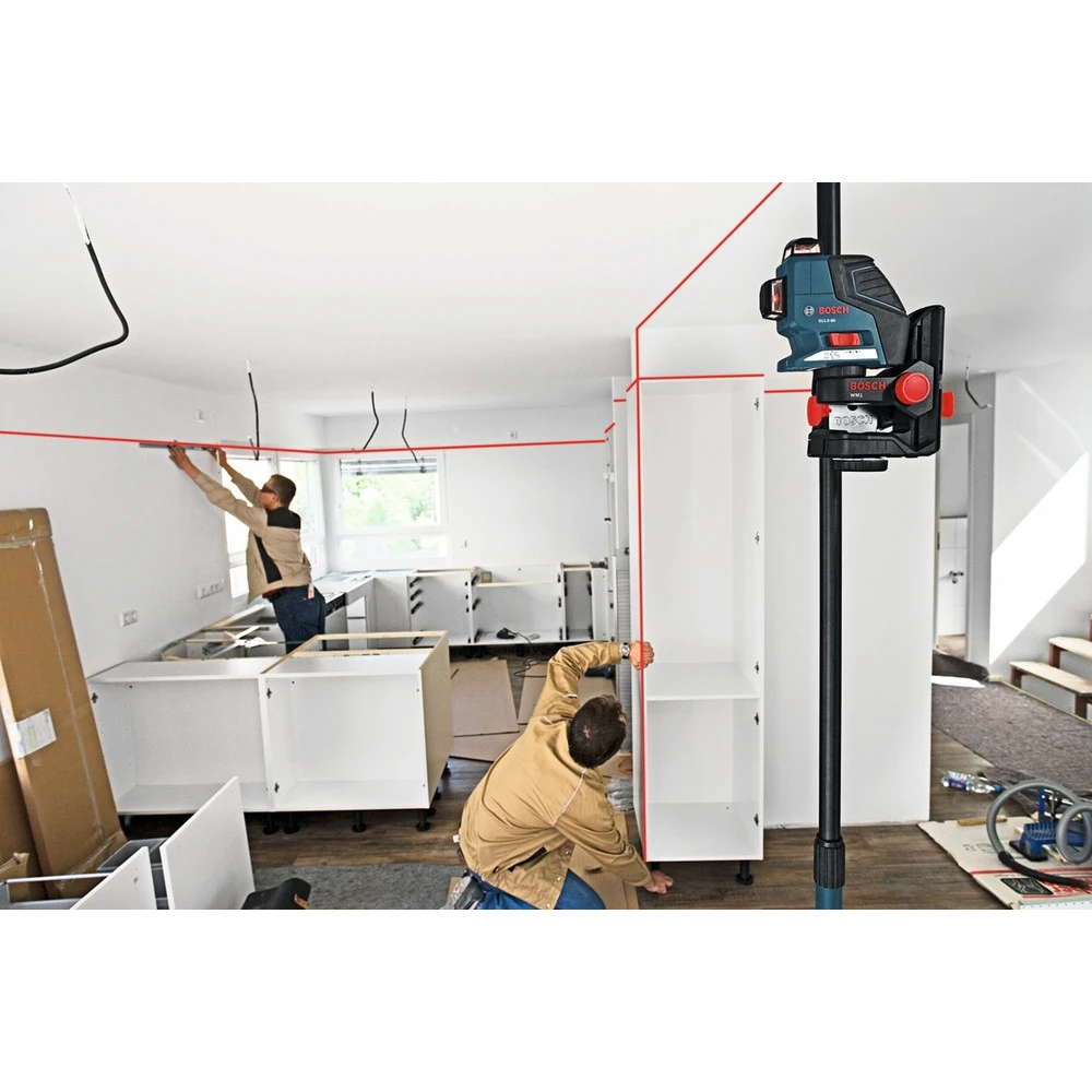 Discount ❤️ Bosch GLL 3-80 + LR2 3-Plane Leveling And Alignment Laser With Line Laser Receiver 😀 4 Discount ❤️ Bosch GLL 3-80 + LR2 3-Plane Leveling And Alignment Laser With Line Laser Receiver 😀 - Image 4