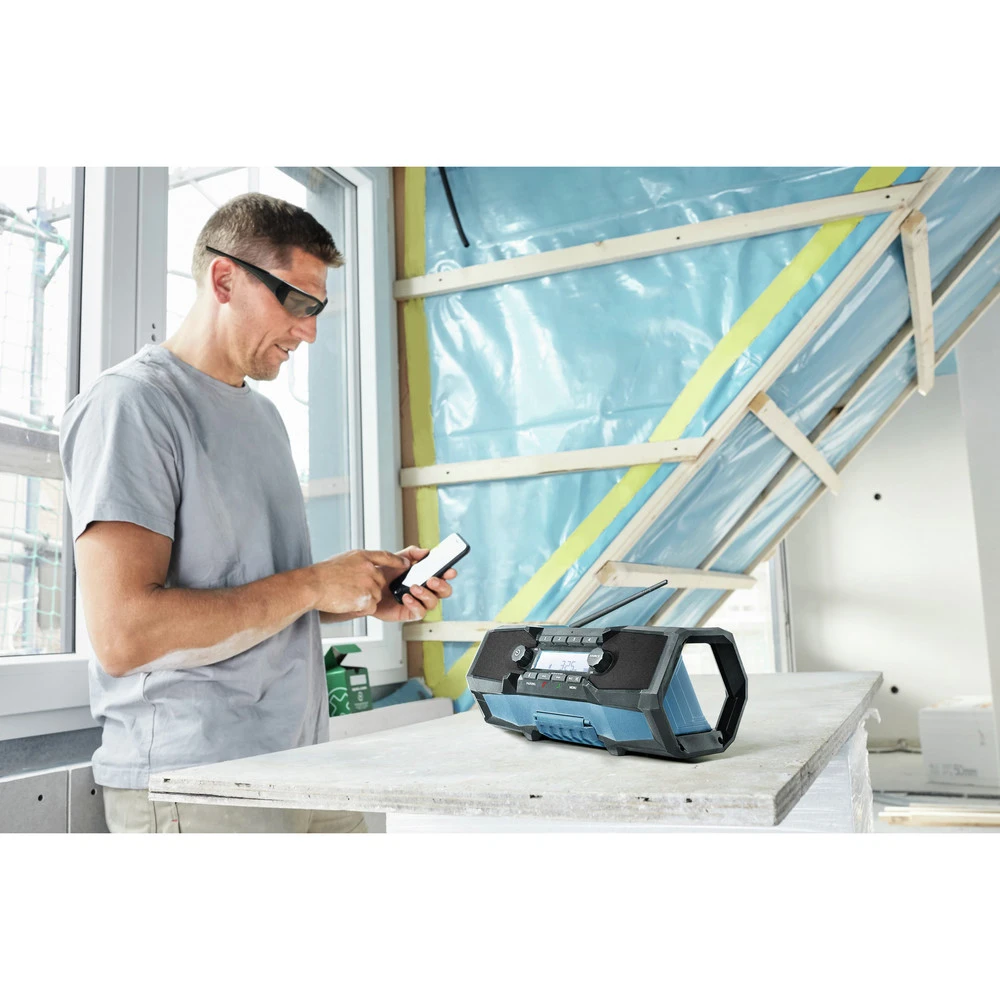 New 🌟 Bosch GPB18V-2CN 18V Compact Jobsite Radio With Bluetooth 5.0 🔥 10 New 🌟 Bosch GPB18V-2CN 18V Compact Jobsite Radio With Bluetooth 5.0 🔥 - Image 10