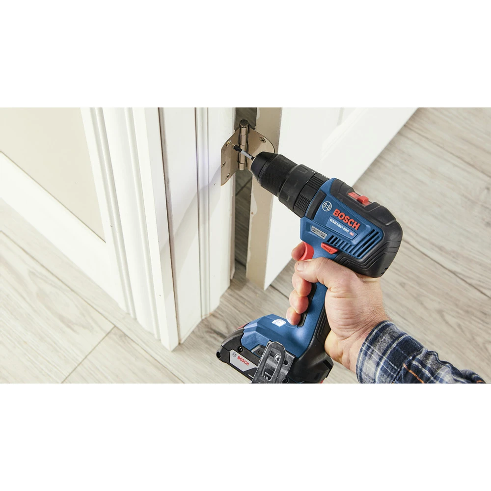 Discount ๐ฅ Bosch GSB18V-490B12 18V EC Brushless Lithium-ion 1/2 In. Cordless ๐จ Hammer Drill/Driver Kit (2 Ah) ๐ 5 Discount ๐ฅ Bosch GSB18V-490B12 18V EC Brushless Lithium-ion 1/2 In. Cordless ๐จ Hammer Drill/Driver Kit (2 Ah) ๐ - Image 5