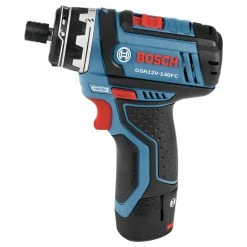 Best Sale 💯 Bosch GSR12V-140FCB22 12V Max Lithium-Ion FlexiClick 5-in-1 1/4 In. Cordless Drill Driver System Kit (2 Ah) 🎉 -Bosch Store bshngsr12v140fcb f