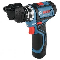 Best Sale 💯 Bosch GSR12V-140FCB22 12V Max Lithium-Ion FlexiClick 5-in-1 1/4 In. Cordless Drill Driver System Kit (2 Ah) 🎉 -Bosch Store bshngsr12v140fcb j