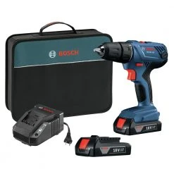 Best deal โญ Bosch GSR18V-190B22 18V Compact Lithium-Ion 1/2 In. Cordless Drill/Driver Kit (1.5 Ah) ๐
