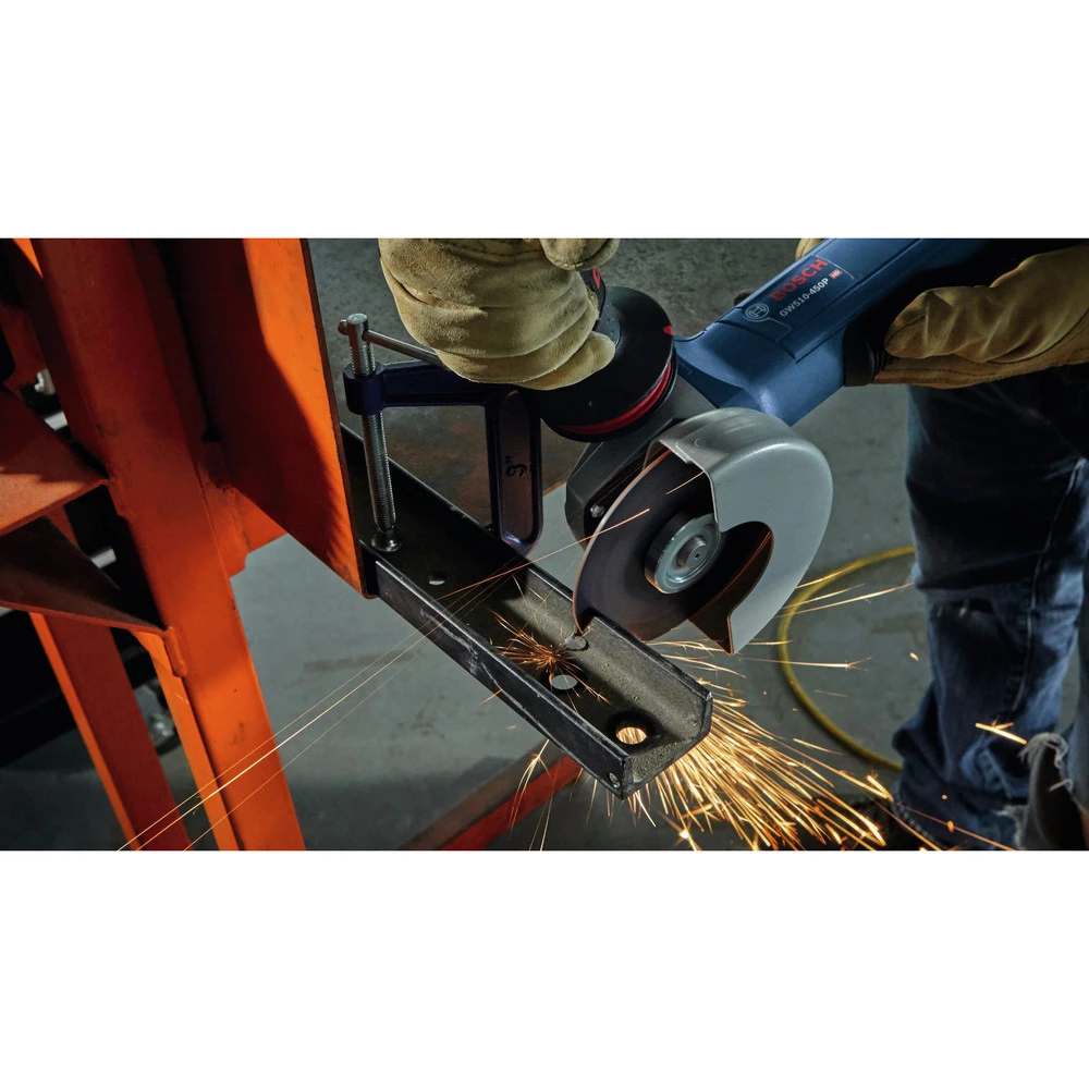 Best Pirce ๐ Bosch GWS10-450PD 120V 10 Amp Compact 4-1/2 In. Corded Ergonomic Angle Grinder With No Lock-On Paddle Switch ๐ 6 Best Pirce ๐ Bosch GWS10-450PD 120V 10 Amp Compact 4-1/2 In. Corded Ergonomic Angle Grinder With No Lock-On Paddle Switch ๐ - Image 6