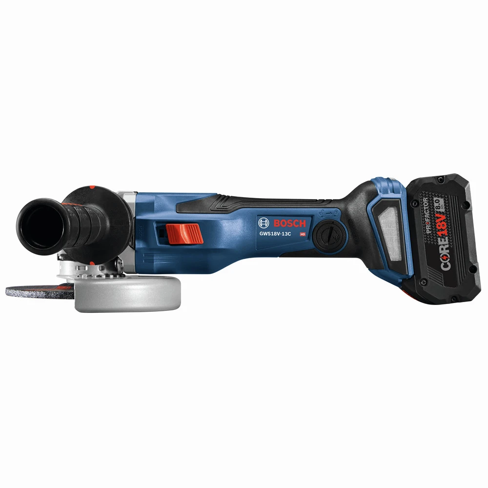 Discount 🔥 Bosch GWS18V-13CB14 PROFACTOR 18V Cordless 5-6 In. Angle Grinder Kit With BiTurbo Brushless Technology Kit With (1) CORE18V 8.0 Ah PROFACTOR Performance Battery ⭐ 4 Discount 🔥 Bosch GWS18V-13CB14 PROFACTOR 18V Cordless 5-6 In. Angle Grinder Kit With BiTurbo Brushless Technology Kit With (1) CORE18V 8.0 Ah PROFACTOR Performance Battery ⭐ - Image 4