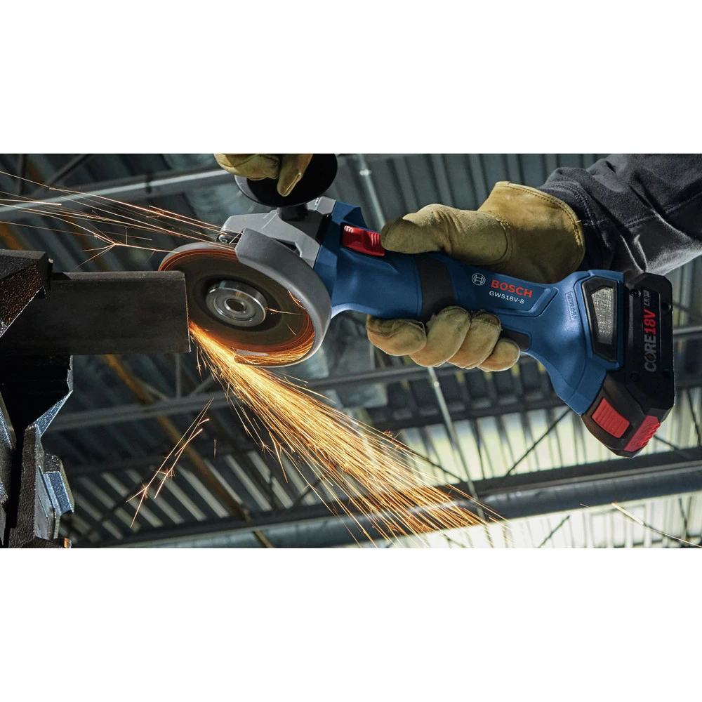 Discount 🔥 Bosch GWS18V-8B15 18V EC Brushless Lithium-Ion 4-1/2 In. Cordless Connected Angle Grinder Kit With No Lock-On Paddle Switch (4 Ah) ❤️ 7 Discount 🔥 Bosch GWS18V-8B15 18V EC Brushless Lithium-Ion 4-1/2 In. Cordless Connected Angle Grinder Kit With No Lock-On Paddle Switch (4 Ah) ❤️ - Image 7