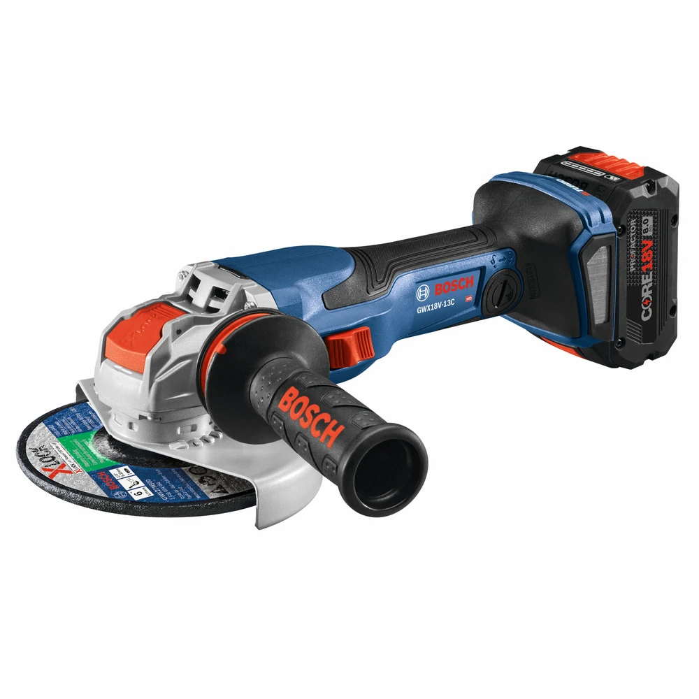 New 🔔 Bosch GWX18V-13CB14 PROFACTOR 18V Spitfire X-LOCK 5-6 In. Cordless Angle Grinder Kit With (1) CORE18V 8.0 Ah Performance Battery ❤️ 2 New 🔔 Bosch GWX18V-13CB14 PROFACTOR 18V Spitfire X-LOCK 5-6 In. Cordless Angle Grinder Kit With (1) CORE18V 8.0 Ah Performance Battery ❤️ - Image 2