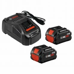 Cheap 💯 Bosch GXS18V-13N24 CORE18V 8.0 Ah Performance Batteries & Charger Starter Kit ✨