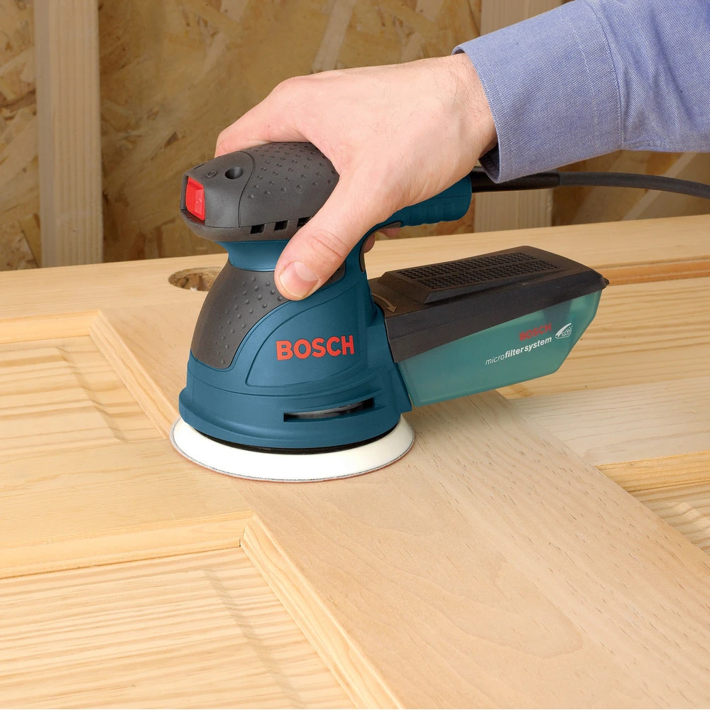 Buy 🔥 Bosch ROS20VSC 5 In. VS Palm Random Orbit Sander Kit With Canvas Carrying Bag ❤️ 3 Buy 🔥 Bosch ROS20VSC 5 In. VS Palm Random Orbit Sander Kit With Canvas Carrying Bag ❤️ - Image 3