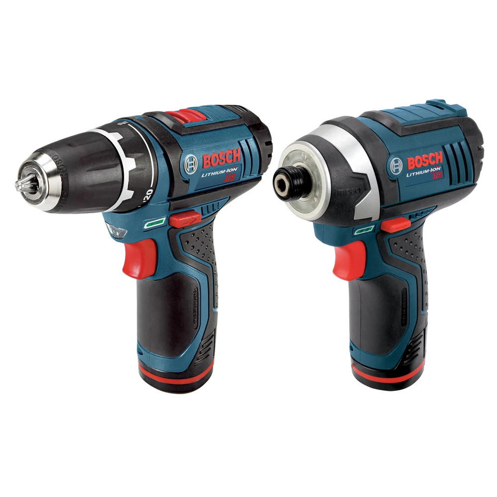 Best Pirce 🥰 Factory Reconditioned Bosch CLPK22-120-RT 12V Max Lithium-Ion 3/8 In. Cordless Drill/Driver And Impact Driver Combo Kit (2 Ah) 👍 2 Best Pirce 🥰 Factory Reconditioned Bosch CLPK22-120-RT 12V Max Lithium-Ion 3/8 In. Cordless Drill/Driver And Impact Driver Combo Kit (2 Ah) 👍 - Image 2