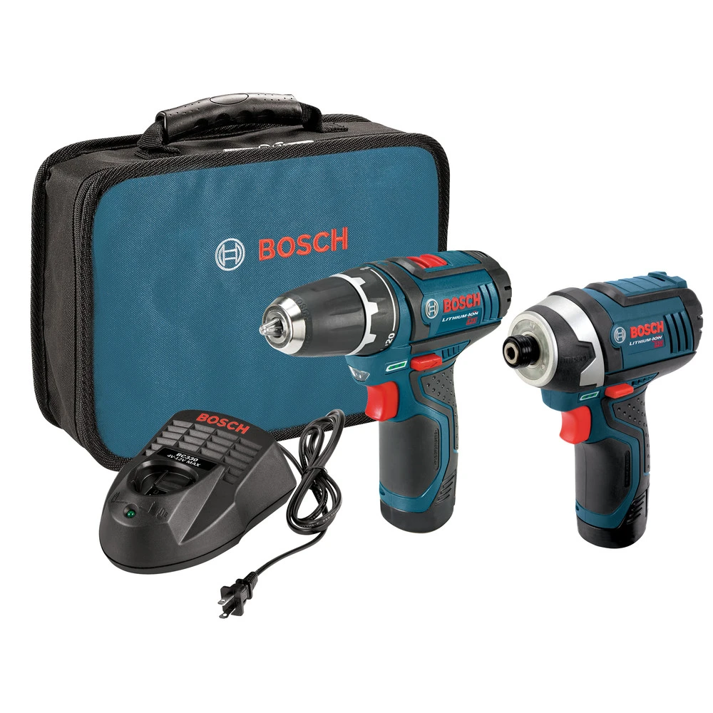 Best Pirce 🥰 Factory Reconditioned Bosch CLPK22-120-RT 12V Max Lithium-Ion 3/8 In. Cordless Drill/Driver And Impact Driver Combo Kit (2 Ah) 👍 1 Best Pirce 🥰 Factory Reconditioned Bosch CLPK22-120-RT 12V Max Lithium-Ion 3/8 In. Cordless Drill/Driver And Impact Driver Combo Kit (2 Ah) 👍