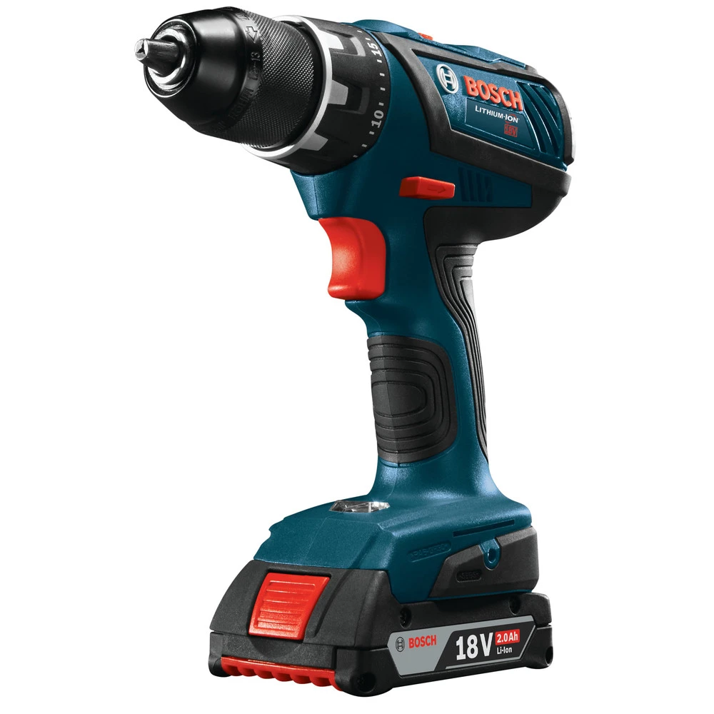 New ๐ Factory Reconditioned Bosch DDS181A-02-RT 18V Lithium-Ion Compact Tough 1/2 In. Cordless Drill Driver Kit (2 Ah) ๐ 2 New ๐ Factory Reconditioned Bosch DDS181A-02-RT 18V Lithium-Ion Compact Tough 1/2 In. Cordless Drill Driver Kit (2 Ah) ๐ - Image 2