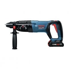 Deals 😍 Factory Reconditioned Bosch GBH18V-26DK15-RT 18V EC Brushless Lithium-Ion SDS-Plus Bulldog 1 In. Cordless Rotary 🔨 Hammer Kit (4 Ah) 🤩 -Bosch Store bshrgbh18v 26dk15 rt b