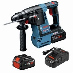 Wholesale ๐ Factory Reconditioned Bosch GBH18V-26K24A-RT Bulldog 18V Brushless Lithium-Ion 1 In. Cordless SDS-Plus Rotary ๐จ Hammer Kit With 2 Batteries (8 Ah) โญ