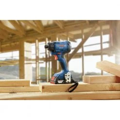 Buy 👏 Factory Reconditioned Bosch GDR18V-1400B12-RT 18V Compact Lithium-Ion 1/4 In. Cordless Hex Impact Driver Kit (2 Ah) 😉 -Bosch Store bshrgdr18v 1400b12 rt e