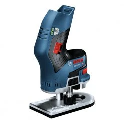 Discount ❤️ Factory Reconditioned Bosch GKF12V-25N-RT 12V Max Brushless Lithium-Ion 1/4 In. Cordless Palm Edge Router (Tool Only) ✨