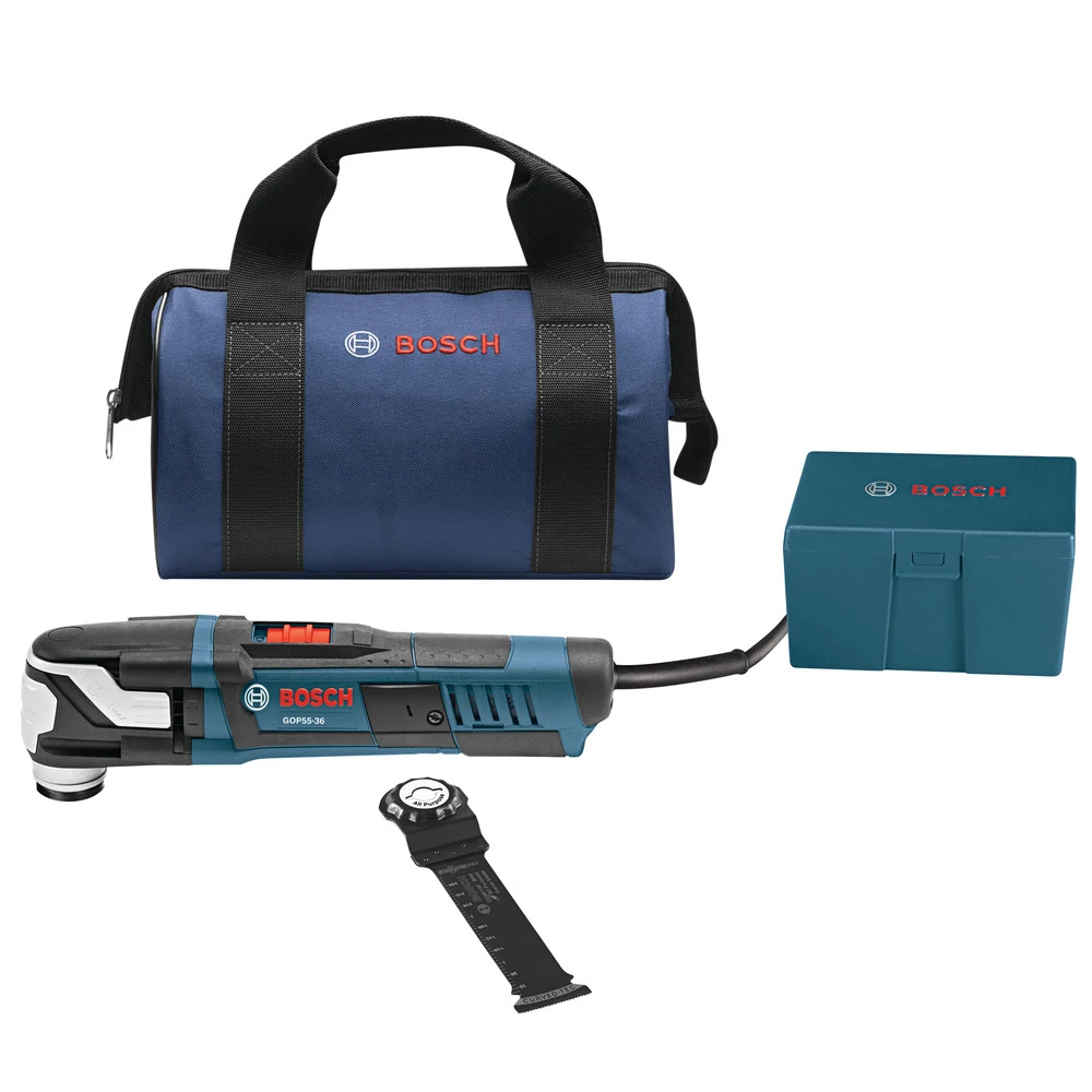 Best deal ๐ Factory Reconditioned Bosch GOP55-36B-RT 5.5 Amp StarlockMax Oscillating Multi-Tool Kit With Accessory Box ๐ 1 Best deal ๐ Factory Reconditioned Bosch GOP55-36B-RT 5.5 Amp StarlockMax Oscillating Multi-Tool Kit With Accessory Box ๐