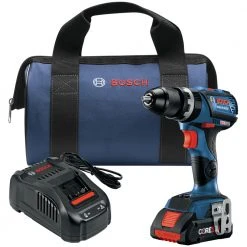 Hot Sale ๐ Factory Reconditioned Bosch GSB18V-535CB15-RT 18V Lithium-Ion Brushless 1/2 In. Cordless ๐จ Hammer Drill Driver Kit (4 Ah) โญ