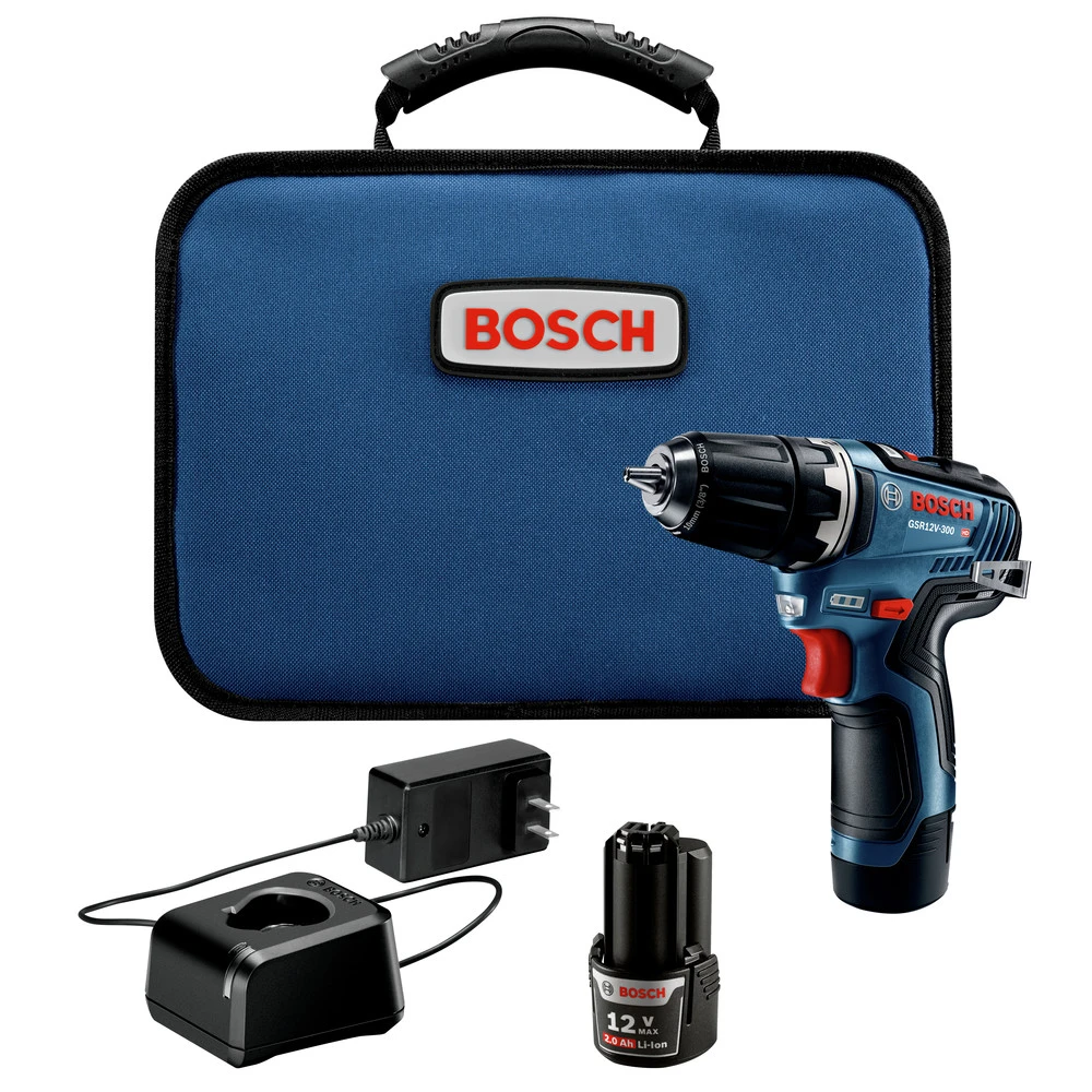 Best deal ❤️ Factory Reconditioned Bosch GSR12V-300B22-RT 12V Max EC Brushless Lithium-Ion 3/8 In. Cordless Drill Driver Kit (2 Ah) 🥰 1 Best deal ❤️ Factory Reconditioned Bosch GSR12V-300B22-RT 12V Max EC Brushless Lithium-Ion 3/8 In. Cordless Drill Driver Kit (2 Ah) 🥰