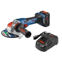 Deals π― Factory Reconditioned Bosch GWX18V-13CB14-RT PROFACTOR 18V Spitfire X-LOCK Connected-Ready 5 - 6 In. Cordless Angle Grinder Kit With Slide Switch (8.0 Ah) β¨