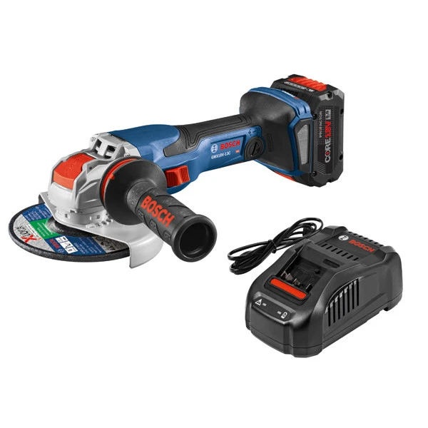 Deals 💯 Factory Reconditioned Bosch GWX18V-13CB14-RT PROFACTOR 18V Spitfire X-LOCK Connected-Ready 5 - 6 In. Cordless Angle Grinder Kit With Slide Switch (8.0 Ah) ✨ 1 Deals 💯 Factory Reconditioned Bosch GWX18V-13CB14-RT PROFACTOR 18V Spitfire X-LOCK Connected-Ready 5 - 6 In. Cordless Angle Grinder Kit With Slide Switch (8.0 Ah) ✨