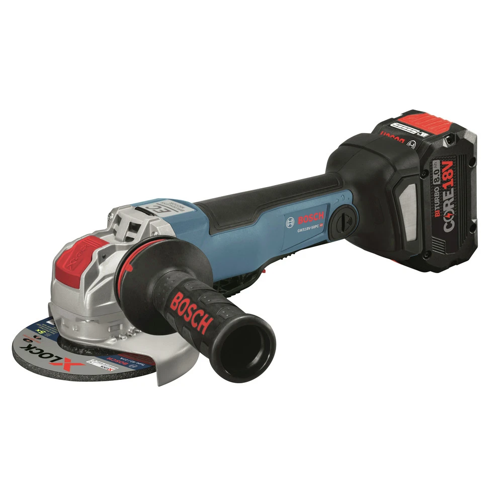 Best reviews of 🔔 Factory Reconditioned Bosch GWX18V-50PCB14-RT 18V X-LOCK Brushless Lithium-Ion 4-1/2 - 5 In. Cordless Angle Grinder Kit (8 Ah) 🔔 2 Best reviews of 🔔 Factory Reconditioned Bosch GWX18V-50PCB14-RT 18V X-LOCK Brushless Lithium-Ion 4-1/2 - 5 In. Cordless Angle Grinder Kit (8 Ah) 🔔 - Image 2