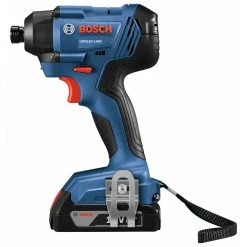 Outlet 👏 Factory Reconditioned Bosch GXL18V-26B22-RT 18V Lithium-Ion 2 Ah Compact Drill Driver / Hex Impact Driver Combo Kit 💯 -Bosch Store bshrgxl18v 26b22 rt b