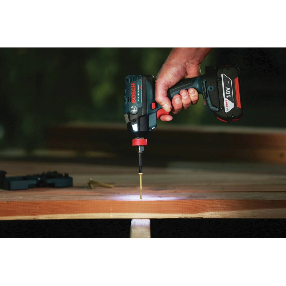 Budget ⭐ Factory Reconditioned Bosch IDH182-02-RT 18V Cordless Lithium-Ion Brushless Socket Ready Impact Driver Kit With Soft Case 🔔 4 Budget ⭐ Factory Reconditioned Bosch IDH182-02-RT 18V Cordless Lithium-Ion Brushless Socket Ready Impact Driver Kit With Soft Case 🔔 - Image 4