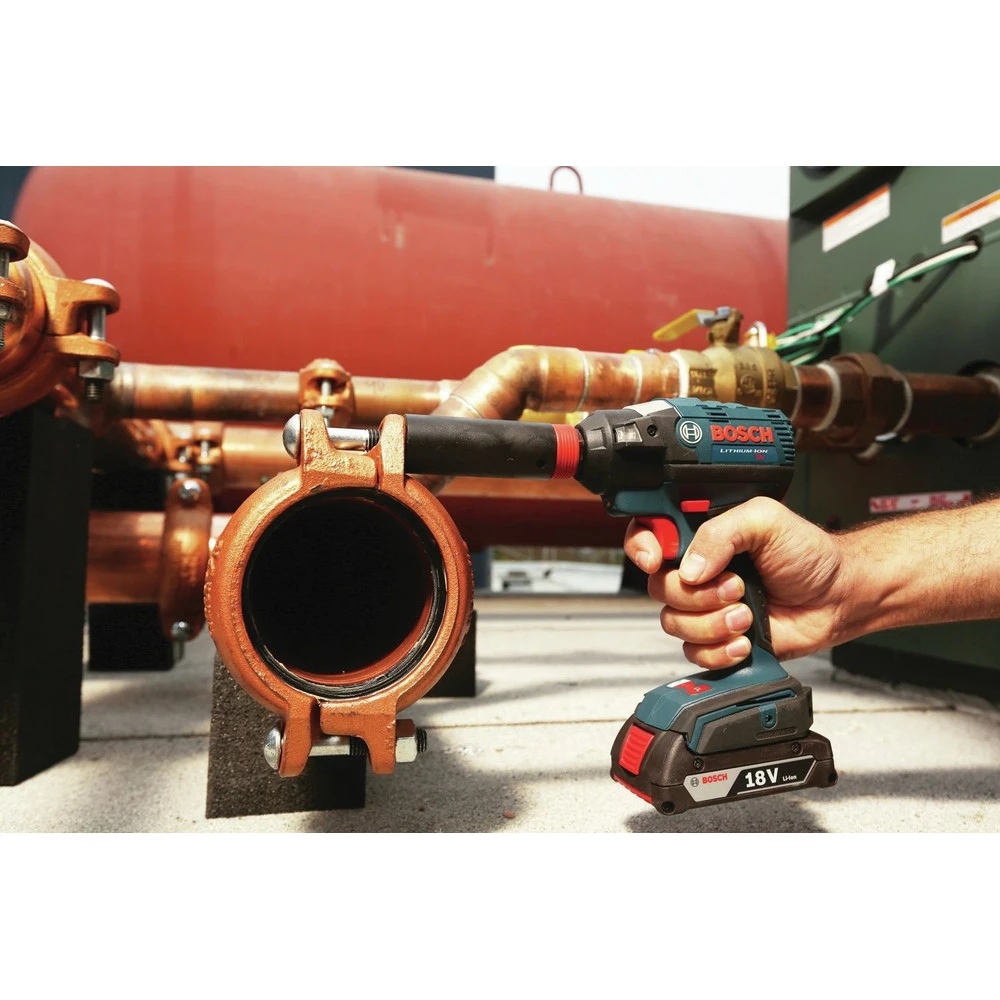 Budget ⭐ Factory Reconditioned Bosch IDH182-02-RT 18V Cordless Lithium-Ion Brushless Socket Ready Impact Driver Kit With Soft Case 🔔 5 Budget ⭐ Factory Reconditioned Bosch IDH182-02-RT 18V Cordless Lithium-Ion Brushless Socket Ready Impact Driver Kit With Soft Case 🔔 - Image 5