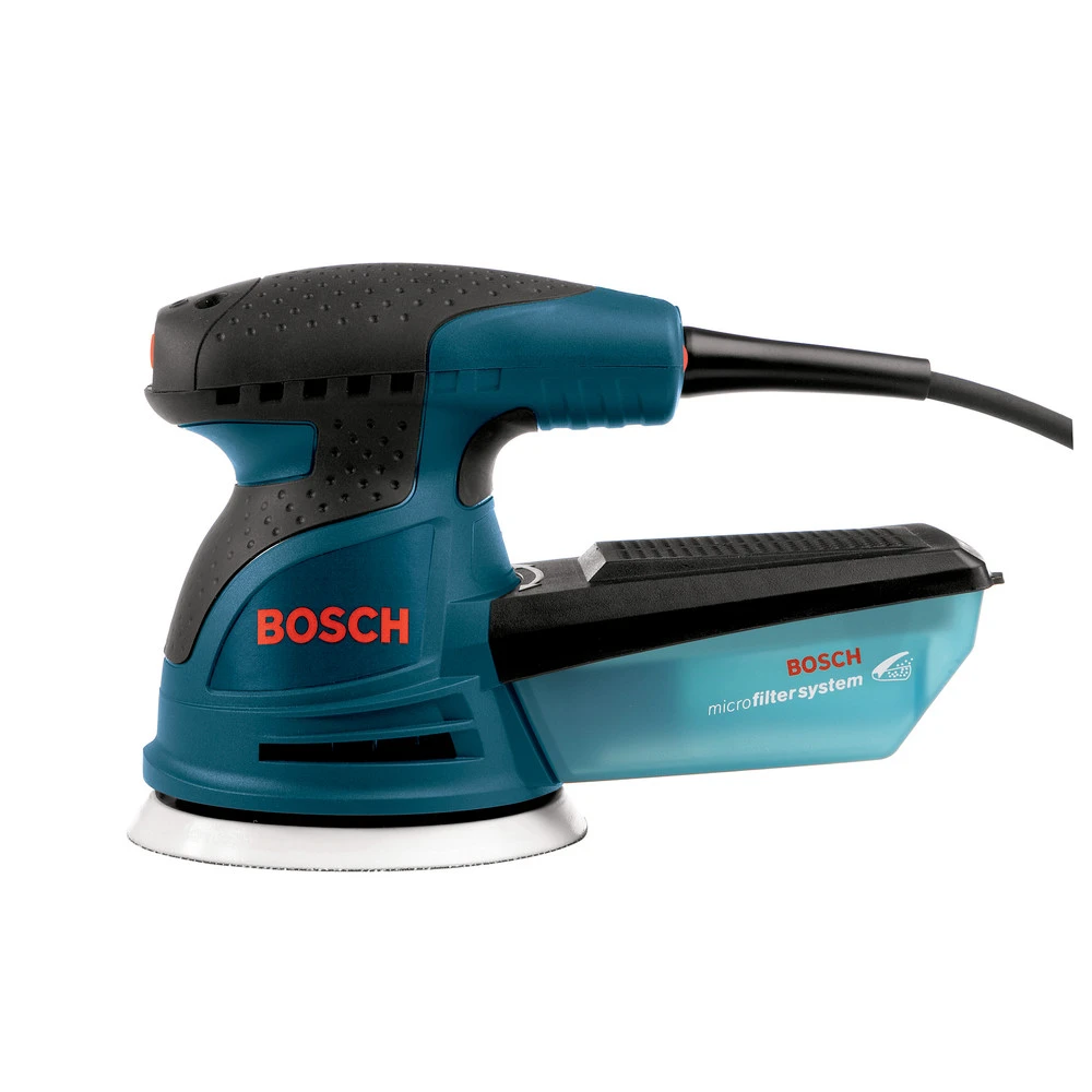 Cheapest π Factory Reconditioned Bosch ROS20VSC-RT 5 In. VS Palm Random Orbit Sander Kit With Canvas Carrying Bag π 1 Cheapest π Factory Reconditioned Bosch ROS20VSC-RT 5 In. VS Palm Random Orbit Sander Kit With Canvas Carrying Bag π